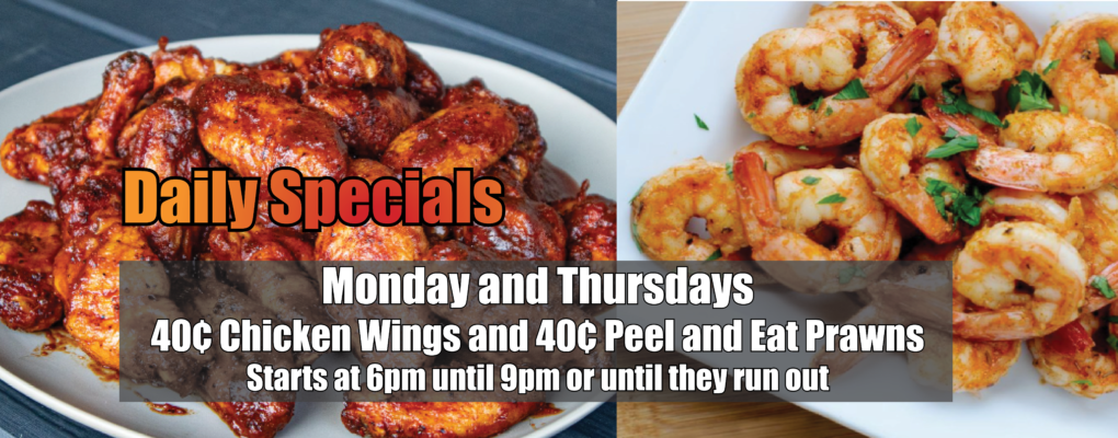 Monday Special at The Whistle Stop Pub